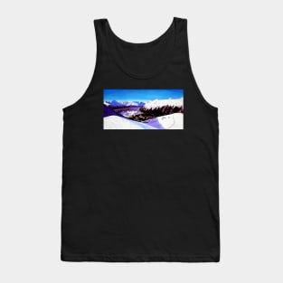 Alyeska Blue Bird Day Tank Top